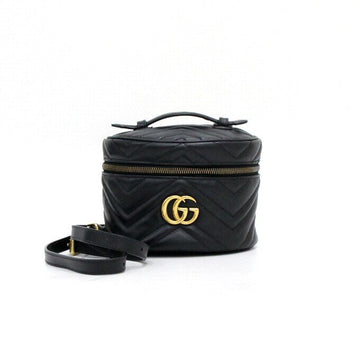 Gucci Black GG Marmont Tote Bag and Small Women's Backpack 598594 152314757