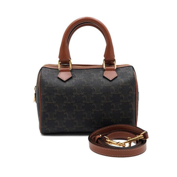 Celine Trio Canvas Small Boston Tote Bag AA60794 197582 152314768