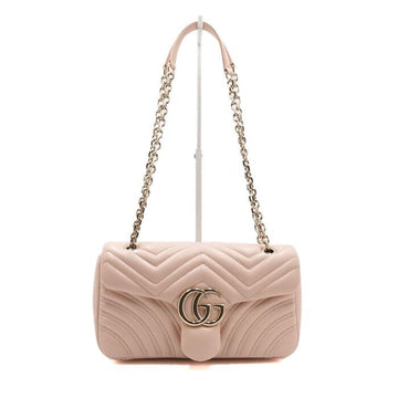 Gucci Soft Pink GG Marmont Matelassé Medium Shoulder Bag 837267 152314807