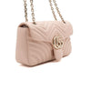 Gucci Soft Pink GG Marmont Matelassé Medium Shoulder Bag 837267 152314807 [P]