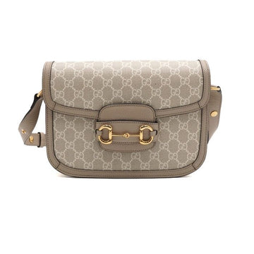 Gucci GG Supreme Canvas 1955 Horsebit Shoulder Bag and Crossbody AA60590 152314834