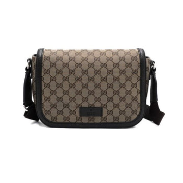 Gucci GG Canvas Flap Messenger Crossbody Bag for Men and Women 449172 152314848