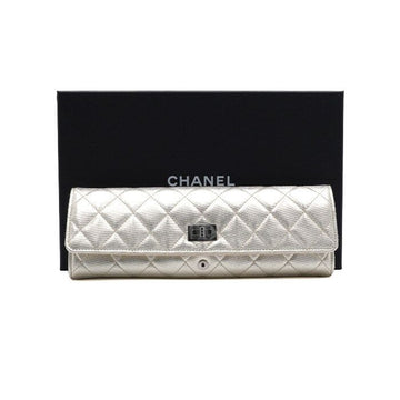 CHANEL ルテニウムメタリック 2.55 時計 アクセサリー マルチポーチ ケース クラッチバッグ 255 152314860
