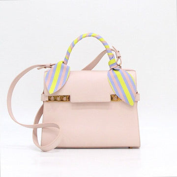 Delvaux Nude Pink Tompet MM Tote Bag with Shoulder Strap and Handle Ribbon AA0368AAX010WDR 152314922
