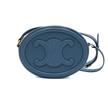CELINE Quir Oval Große Triomphe Schulter- und Crossbody-Tasche 198603DXC 152314939