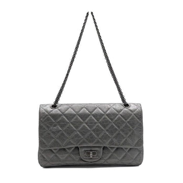 CHANEL フラップヴィンテージシルバーチェーンショルダーバッグ aa59562 152315029