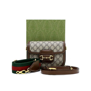 Gucci Horsebit 1955 Leather Mini Shoulder Bag and Crossbody AA59225 152315056
