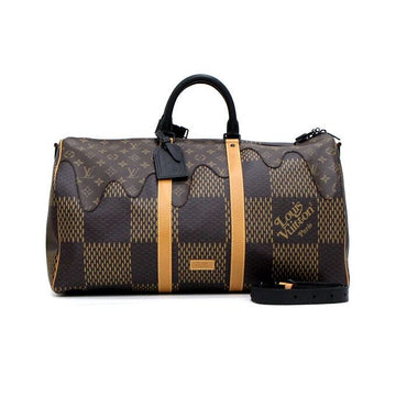 Louis Vuitton Limited Edition Nigo Keepall 50 Bandoulière Tote Bag and Shoulder Bag 59303 152315124