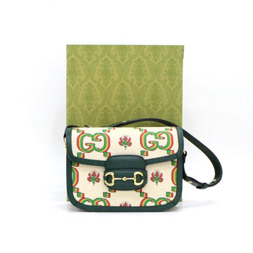 GUCCI キャンバス 1955 ホースビット リミテッドエディション ショルダーバッグ 602204 152315209