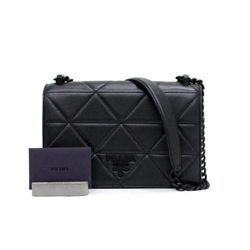 Prada Black Leather Spectrum Nappa Shoulder Bag and Crossbody Bag 1BD262 152315307