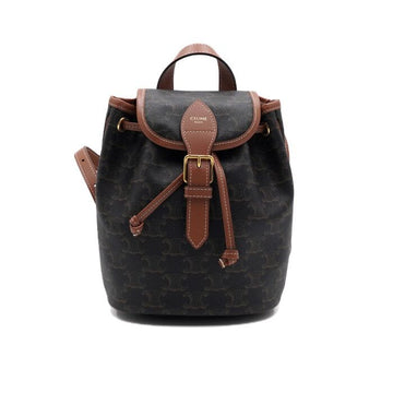 Celine Triomphe Canvas Tan Mini Polco Backpack Women Backpack 197662CAS04LU 152315421