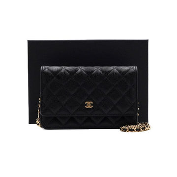 CHANEL Gold CC Chain Shoulder Bag and Crossbody Bag aa58146 152315444