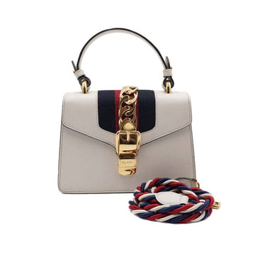 GUCCI シルビー ミニ トートバッグ 兼 ショルダーバッグ クロスバッグ 470270 152315529