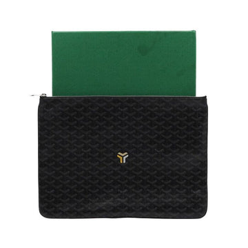 Goyard Jet Black Men's Pouch Clutch Bag aa54578 152315532