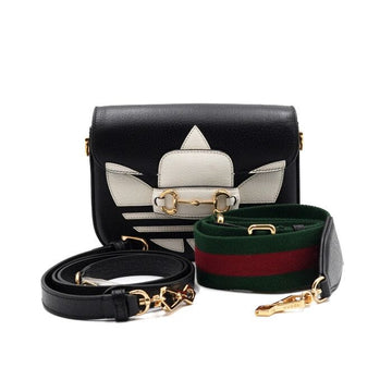 GUCCI Horsbit 1955 Leder Mini Schultertasche und Crossbody-Bag 658574 152315731
