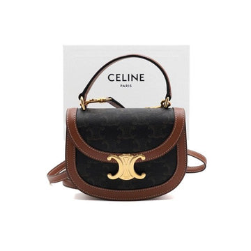 Celine Triomphe Canvas Mini Clea Versace Tote Bag and Shoulder Bag Crossbody 10K502EWU04LU 152315736