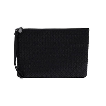 BOTTEGA VENETA Intrecciato Nappa Strap Large Clutch Bag 442242 152315774