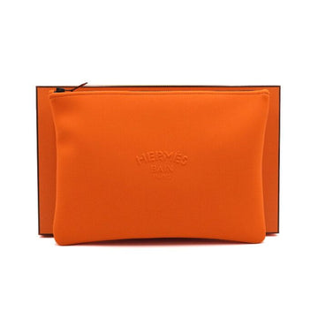 HERMES Neoprene Large Pouch Clutch AA55579 152315795
