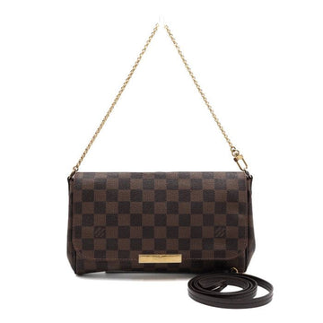 LOUIS VUITTON N41129Damier Favorit MM Schultertasche und Crossbody Tasche 54567 152315833