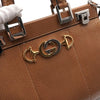 GUCCI ブラウンパイソンジュミスモールトップハンドルトートバッグ兼ショルダーバッグ 569712 152315910 [P]