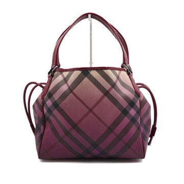 Burberry PVC Canvas Violet Gradient Nova Check Biltmore Women's Tote Bag 3722731 152315965