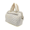 CHANEL White Nylon Coco Cocoon Tote Bag Shoulder Bag aa56222 152316003 [P]
