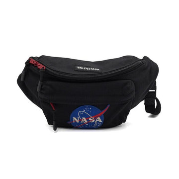 Balenciaga Black Space Screw Men's Sling Bag Belt Bag Crossbody 659141 152316004