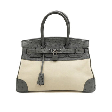 KWANPEN Ostrich Birkin 35 Damen Tote Bag 152316005