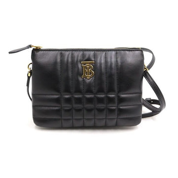 Burberry Black Quilted Lola Twin Pouch Women's Crossbody Bag 8049283 152316038