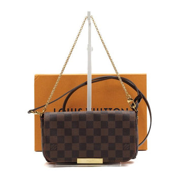 LOUIS VUITTON N41276 Damier Favorit PM Schultertasche und Crossbody-Tasche 152316040