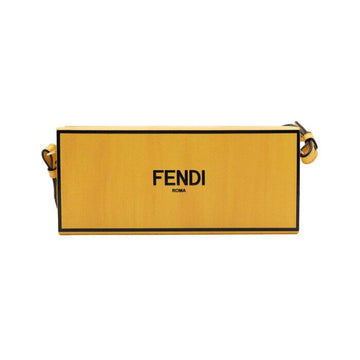 Fendi BOX Type Shoulder Bag and Crossbody 7VA520 Yellow Logo aa55621 152316170