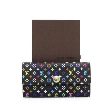 LOUIS VUITTON ブラック マルチモノグラム サラ 財布 AA55729 152316205
