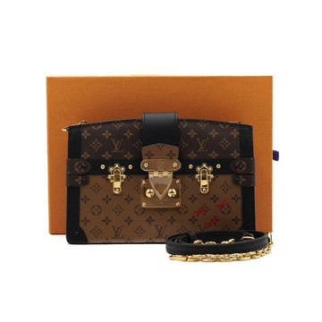 Louis Vuitton Monogram Maltage Trunk Clutch Shoulder Bag and Crossbody Bag 54594 152316236