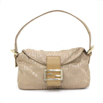 FENDI FF-Logo Canvas Mama Flap Schultertasche 8BR003 152316320