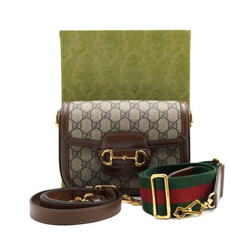 Gucci Horsebit 1955 Leather Mini Shoulder Bag and Crossbody Bag 658574 152316407