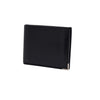 Dunhill Black Leather Silver-Plated Billfold Men's Wallet MR3010A 152316413 [P]