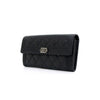 CHANEL キャビア ボーイ ブラック ロング フラップ レディース 財布 A80286 152316479 [P]