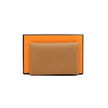 HERMES Gold Appsong Calvi Kartenetui 152316571