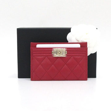 CHANEL ボーイキャビアカードホルダー A84431 152316614