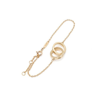 TIFFANY & CO 18K Gelbgold 1837 Interlocking Circle Chain Armband Frauenarmband 152316701