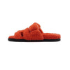 Hermes Shearling Cifre Women's Sandals Slippers aa55083 152316815 [P]