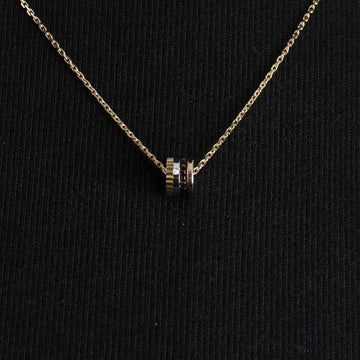 BOUCHERON 18Kゴールド クアトロ クラシック 1Pダイヤ XS ペンダント ネックレス JPN00647 152316910