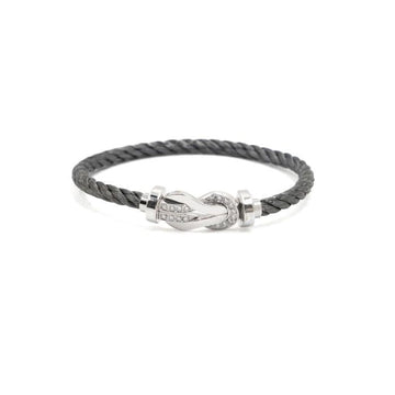 FRED 18Kホワイトゴールド 18Pダイヤ シャンス インフィニ ラージ ブレスレット メンズ・レディース用 ブレスレット aa53401 152316911