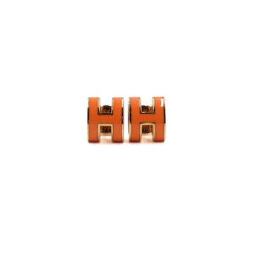 Hermes H608002F Orange POP Mini Pop Earring 57897 152316989
