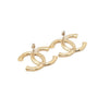 CHANEL CC Logo Emblem Tweed Damen Ohrringe 23 Saison 59532 152317057 [P]