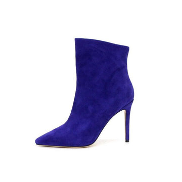 Jimmy Choo Suede Leather High Heel Women's Ankle Boots 57815 152317138