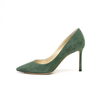JIMMY CHOO Grüne Wildleder-Pumps für Damen aa57855 152317241