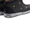 Jimmy Choo Black Calfskin Multi Stud High-Top Sneakers aa58511 152317276 [P]