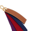 Loewe Leather Fabric Multicolor Strap Bag Charm and Keyring aa54963 152317326 [P]