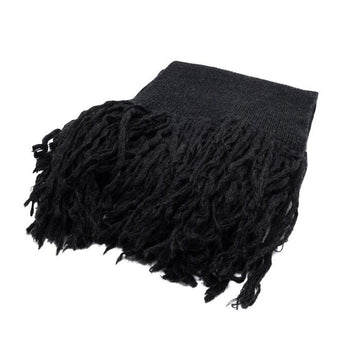 Lanvin Unisex Long Scarf Dark Gray aa59623 152317402